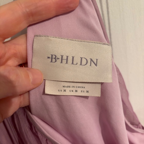 BHLDN Mauve Party Dress (M) - Picture 2 of 7